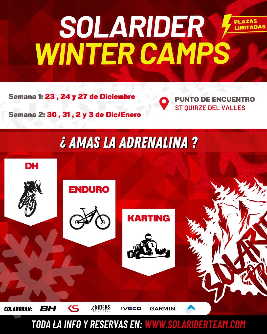 solariderwinter camps sant quirze del vallés