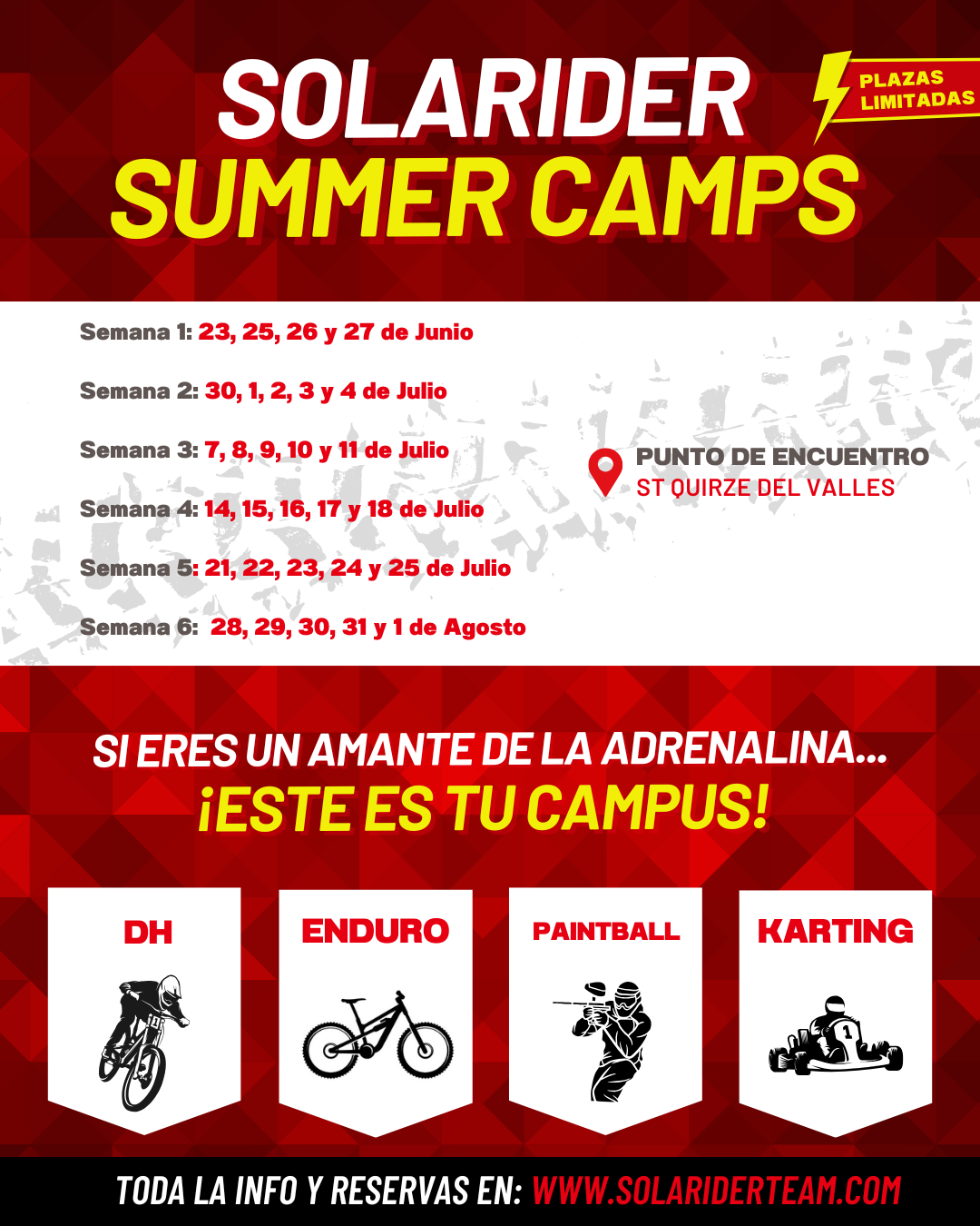 SOLARIDER SUMMER CAMPS