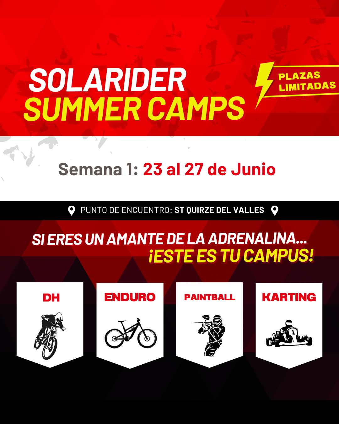 SolaRider Summer Camp MTB 2025 Sant Quirze del Vallès Sant Cugat