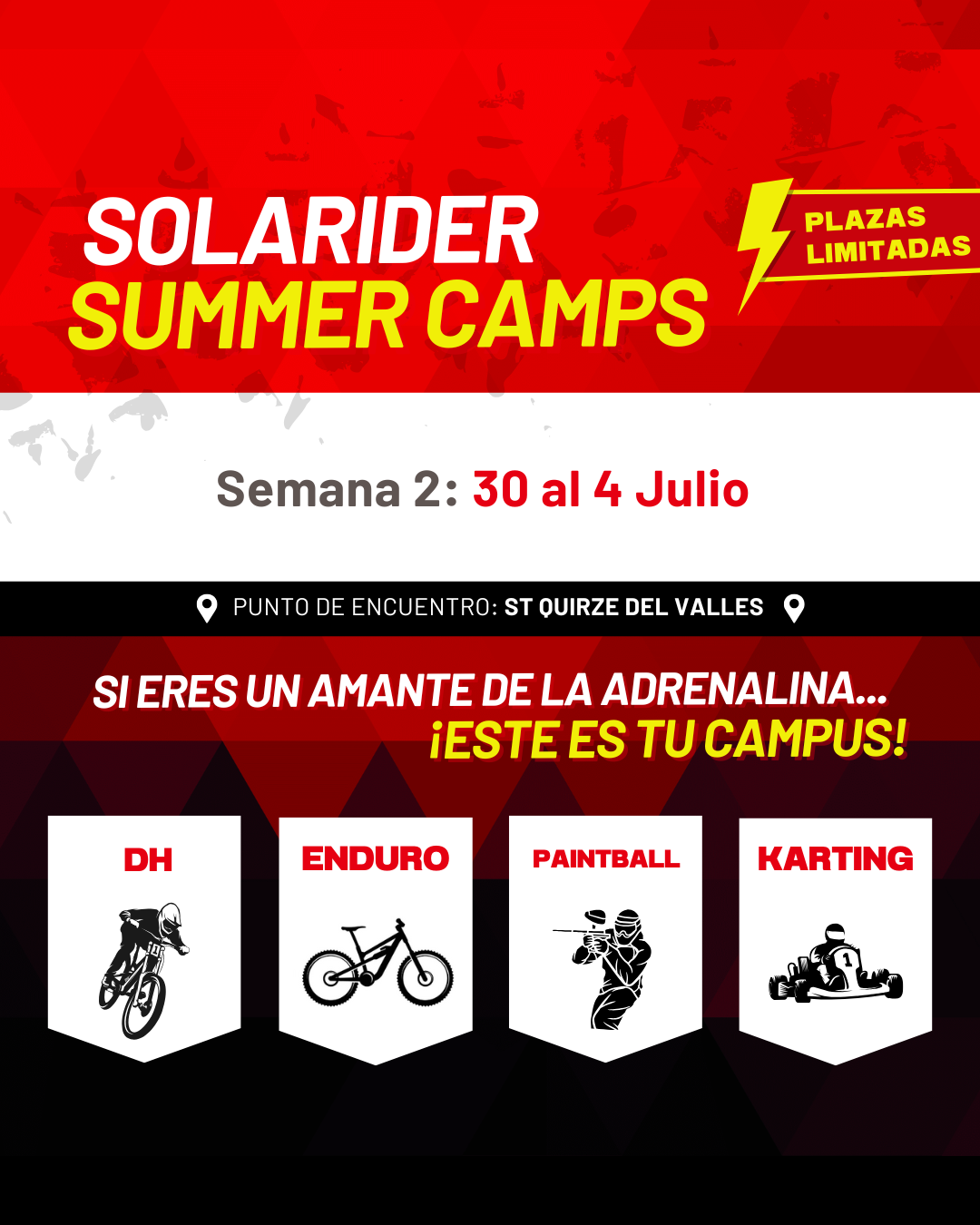 SolaRider Summer Camp MTB 2025 Sant Quirze del Vallès Sant Cugat