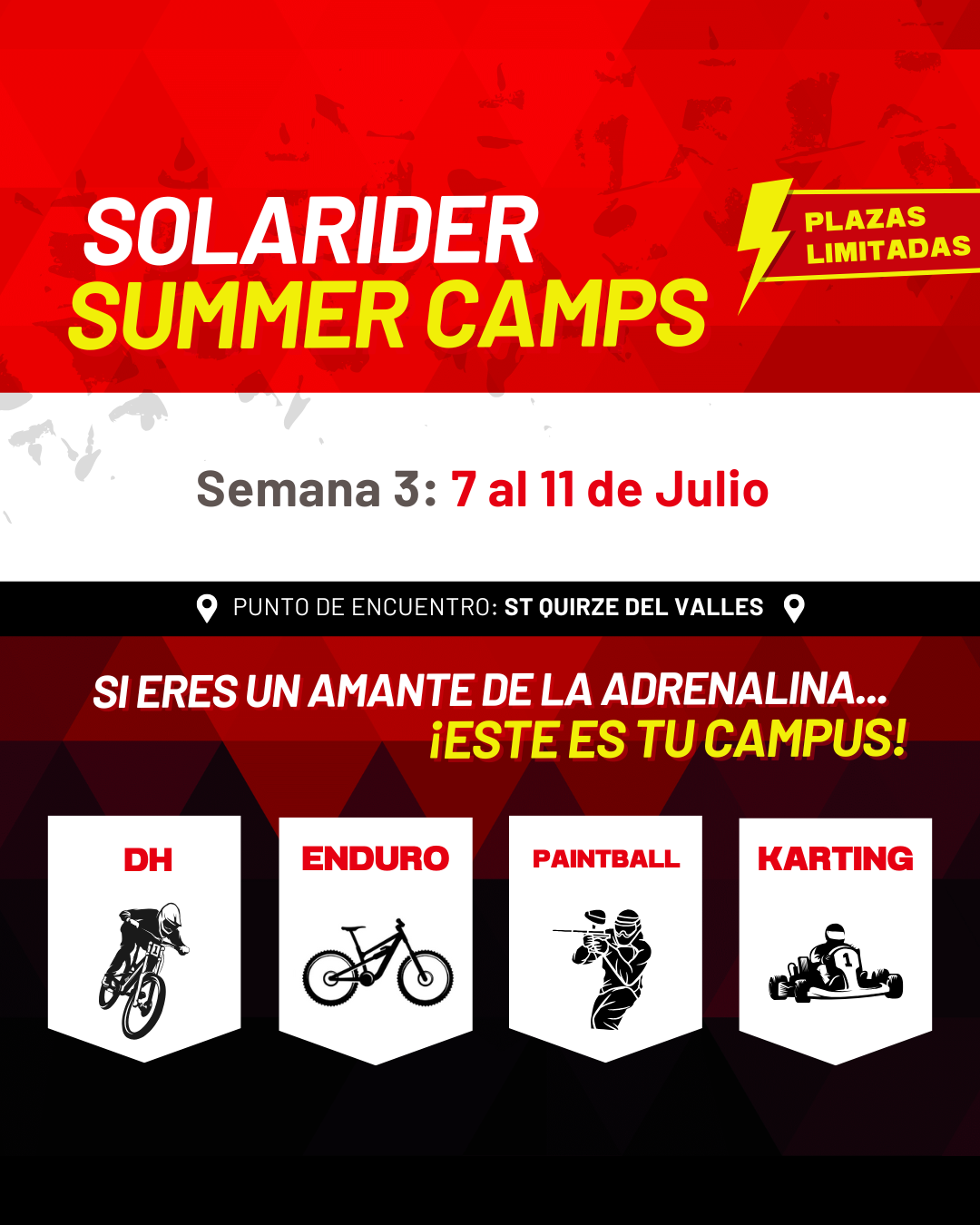 SolaRider Summer Camp MTB 2025 Sant Quirze del Vallès Sant Cugat
