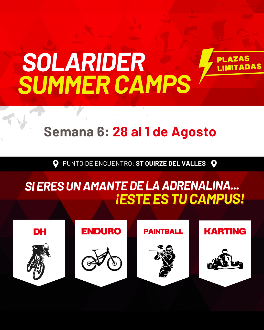 SolaRider Summer Camp MTB 2025 Sant Quirze del Vallès Sant Cugat